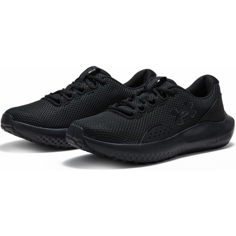 Under Armour Running Shoes Charged Surge 4 Black 3027007-002 Womens Size 11 NIB